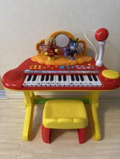 アンパンマン 音楽キーボード マイク付き