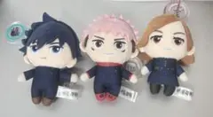 呪術廻戦 1年生 マスコットキーチェーンセット