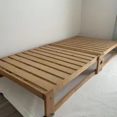 すのこベッド 中居木工 折りたたみ畳ベッド 中居木工折りたたみベッド