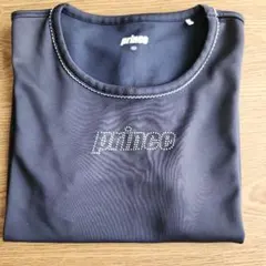 prince 紺 Tシャツ ストーンロゴ