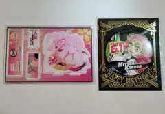 鬼滅の刃 蜜璃／ジャンプショップ 名場面ジオラマフィギュア バースデー缶バッジ