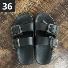 【美品】バレンシアガ BALENCIAGA ラバーサンダル 36のサムネイル
