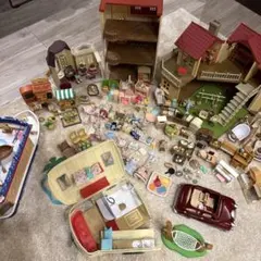 大セール中 シルバニアファミリー 総額7万円以上まとめ売り