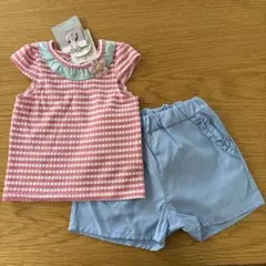 juo セットアップ 90 女の子　ショートパンツ