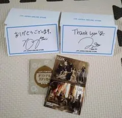 TWICE　ラックスステッカー＆JYPサンキューカード　ナヨン・ジヒョ