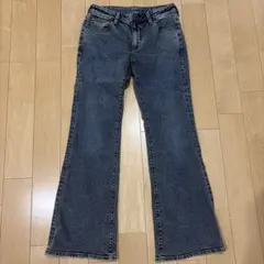 フレアデニムパンツ