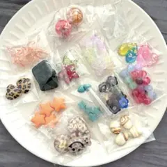 ハンドメイド 資材 パーツ まとめ売り 100g セール ビーズ デコパーツ
