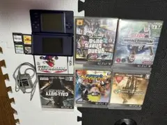 Nintendo 3DS ネイビー + ゲームセット