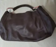 サザビー オールレザー ショルダーバッグ 肩掛け A４可 編み込み