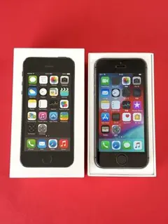 iPhone 5s 16GB スペースグレイ 本体　箱付き　初期化済み