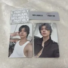 TXTヨンジュン　NO LABELS PART 01 特典　トレカ