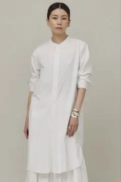 【美品】Curensology バンドカラーシャツのサムネイル