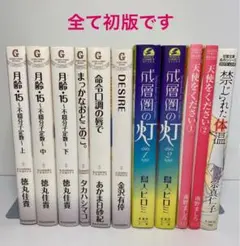 「月齢・15」 「成層圏の灯」等  BLコミック まとめ売り