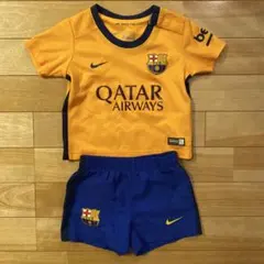 FCバルセロナ ユニフォーム ベビー用 6〜9ヶ月 サイズ70〜75cm
