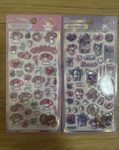 海外正規品 クロミ マイメロ3D立体シール
