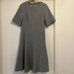 【H&M/エイチアンドエム】ワンピース グレー 無地 Sサイズ 160/88A