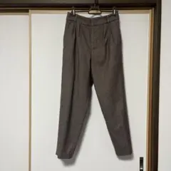 ローリーズファーム　チェック柄 テーパードパンツ