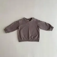 h&m ブラウン トレーナー 70
