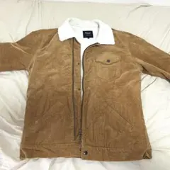 BEAMSボアジャケット コーデュロイ L ベージュ（USED）