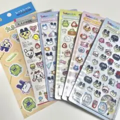 【正規品】たまごっち ボンボンドロップシール 大人の図鑑シール ダイソー セット