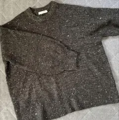 極美品★Chocol affinerobeレディーストップス ラメ入りニット