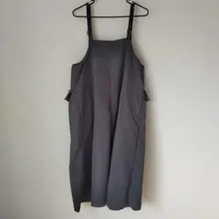 グレー キャミワンピース ロングワンピース