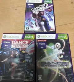 【Xbox360 】Dance Central ダンスセントラル他3本セット