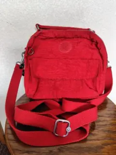新品 Kipling 2wayショルダー、ミニボストンバッグ レッド - メルカリ