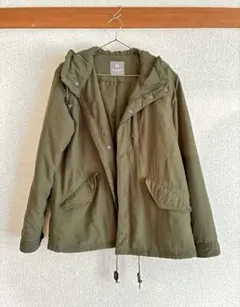 nanoUNIVERSEナノ・ユニバース＊中綿モッズコートサイズL