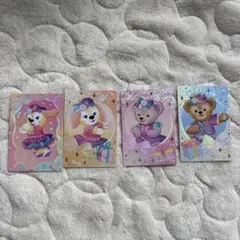 香港ディズニー　20周年　ダッフィー&フレンズ　カード(トレカ)