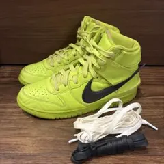 ナイキ×アンブッシュ ダンクハイ フラッシュライム