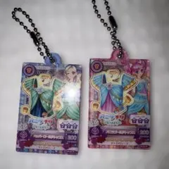 アイカツ ガチャガチャ 黒沢凛 天羽まどか