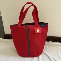 T*m様 TULLY'S 赤 トートバッグ