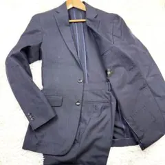 ✨美品✨SUIT SELECT スーツ セットアップ Y7 ネイビー ストライプ