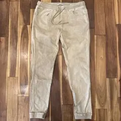 BAYFLOW ジョガーパンツ ベージュ　メンズ