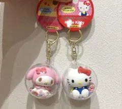 サンリオ カプセルキーホルダー マイメロディ ハローキティ セット