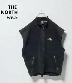 THE NORTH FACE ノースフェイス 黒 フリースベスト XL相当