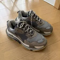 Balenciaga Triple S スニーカー 41 ネイビー/グレー - メルカリ