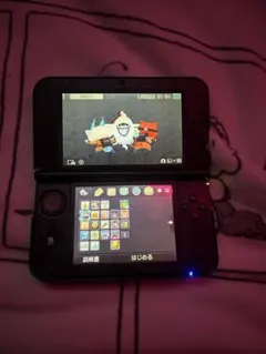 ニンテンドー3DS LL 青