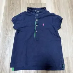Ralph Lauren ネイビー ポロシャツ　子供　半袖 100㎝