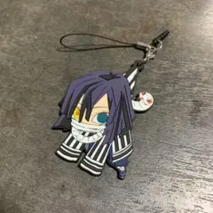鬼滅の　伊黒　ラバーストラップ ラバスト