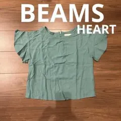 BEAMS フリル袖 シャツ春服レディーストップス