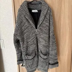 ニットコート ロングコート