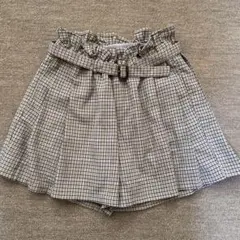 Lycée mine. チェック柄キュロット Sサイズ