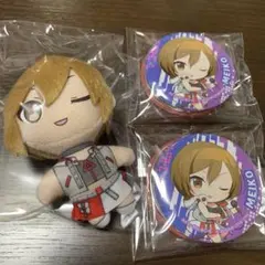 プロセカ セガくじ マスコットぬいぐるみ  缶バッジ  MEIKO