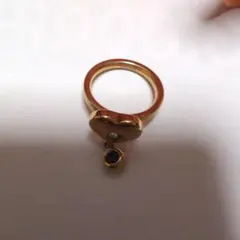 Folli Follie ハートモチーフ リング ゴールドカラーのサムネイル