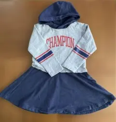 Champion フード付きワンピース 120cm