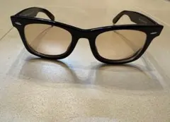 Ray-Ban Wayfarer サングラス ブラック　オレンジ