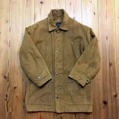 VINTAGE CLUB/ショートコート/M/マスタード/YKK/軍