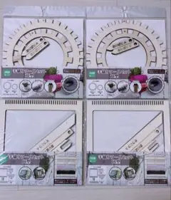 ￼￼ 【手織りツールセット　丸型 ×2 ・角型 ×2】